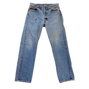 Levi’s 501 Button Fly Jeans Vintage Made in Mexico 33X33